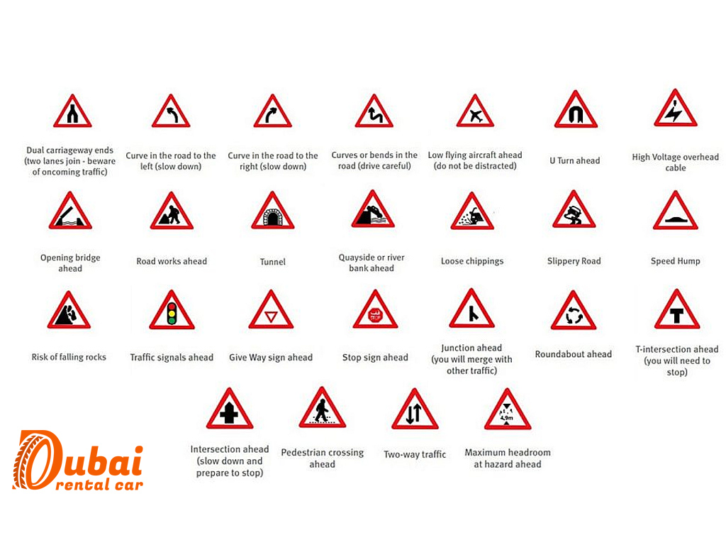 علائم راهنمایی در دبی